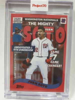 Topps PROJECT 70 JUAN SOTO 탑스 프로젝트 후안 소토 MLB 야구 카드