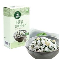 밥지을때 바로넣는 유기농(곤드레,어수리,감자,곰취,참취나물) 12인분(15gx6봉)