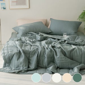 [올리비아데코] 쿨데이3 인견 여름 누비이불(S)