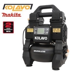 콜라보 충전 콤프레샤 무선타입 KOLAVO KOL-A25 저소음 오일리스 무선 마끼다 밧데리용 콤프월드