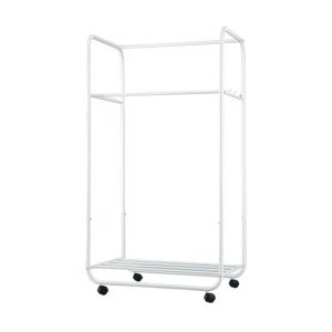 디바 이동형 행거 더블 화이트/블랙