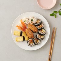 김밥&롤 유부초밥 세트 (1팩)