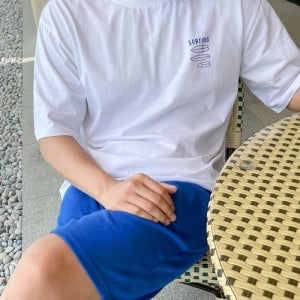 서핑피서 나염 반팔티[XL-3XL]