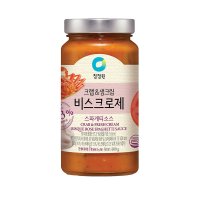 대상 청정원 크랩 & 생크림 비스크 로제 스파게티소스 600g