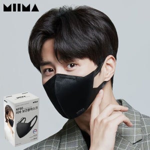 미마 보건용마스크 소형 검정 30개입(KF80) TV상품