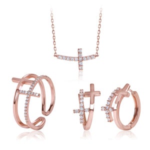 14K GF 귀걸이/목걸이/반지 SET클라인 SET SET0109