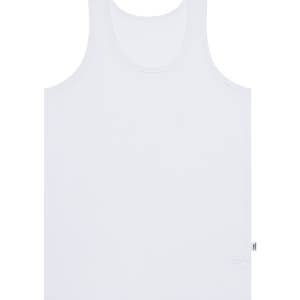 베이직 남성 런닝_화이트