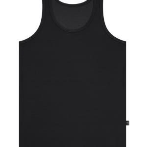 베이직 남성 런닝_블랙