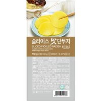 노브랜드 슬라이스맛단무지550g no326744