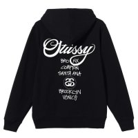 스투시 월드 투어 후디 Stussy WORLD TOUR HOODIE 21SS