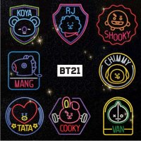 아이러브페인팅 BT21 보석십자수 큐빅페인팅 와팬 시리즈 25x25