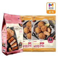 목우촌 통등심 돈까스 500g 한입 돈까스 500gx2개