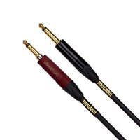 Mogami GOLD INST SILENT S Guitar Instrument Cable 1/4 TS Male Plugs Gold Contacts Straight Conn