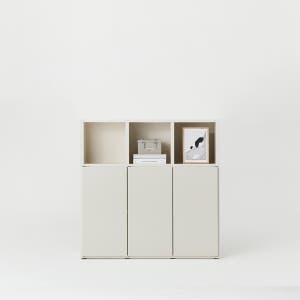 한샘 샘 책장 3단 120cm 수납형 시공 컬러 택1