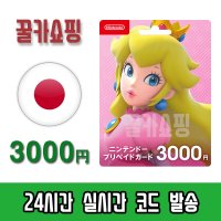 닌텐도 스위치 eShop e숍 기프트카드 24시간 즉시발송 닌텐도 이샵 선불카드 일본 3000엔