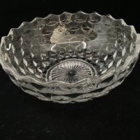 포스토리아 “아메리칸” 페턴 라지 보울 Fostoria "American" Pattern Large Bowl circa 1916 - 1986