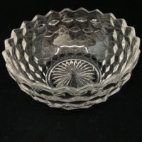 포스토리아 “아메리칸” 페턴 미디엄  보울 Fostoria "American" Pattern Medium Bowl circa 1916 - 1986