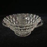 포스토리아 “아메리칸” 페턴 투핸들 컵 Fostoria "American" Pattern 2 Handled Cup circa 1916 - 1986