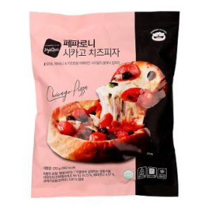 시카고치즈피자(페파로니) 370G/(주)알찬식품