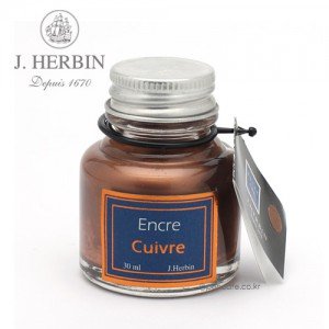 제이허빈 Encre Cuivre(구리,Copper) 병잉크 30ml