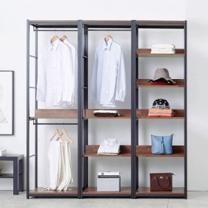 가이온 워너비 1800 선반형 행거 드레스룸 세트