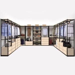 가이온 워너비 4800 선반형 ㄱ자 드레스룸 세트