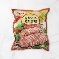 화영 슬라이스 훈제오리800g