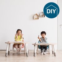 뚜뚜 키즈책상의자세트 핑크,블루 DIY