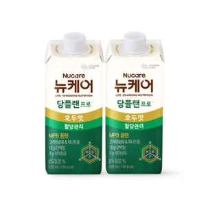 [본사공식몰] 당플랜 프로 호두맛 230ml (48팩) 대상웰라이프 뉴케어 MPB 설계 당뇨식 당뇨 영양식 식단