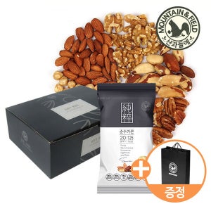 산과들에 [산과들에] 순수가온50박스+(대)쇼핑백 /하루견과 선물세트