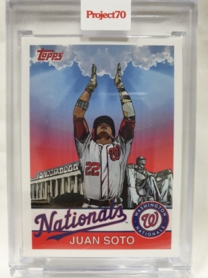 Topps PROJECT 70 JUAN SOTO 탑스 프로젝트 후안 소토 MLB 야구 카드
