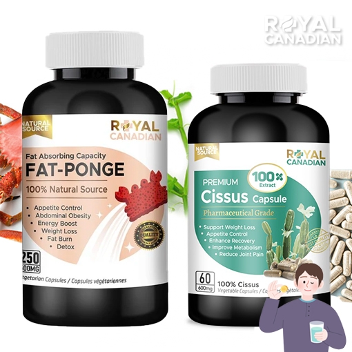 <b>팻폰지</b> 시서스가루 키토산 시서스캡슐 로얄캐네디언 기획묶음