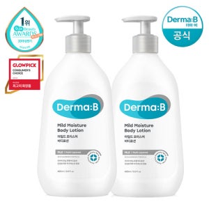 더마비 마일드 바디로션 400ml 1+1+튜브견본1개(랜덤)