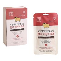 설성목장 무항생제 한우로 만든 한우 어린이 육포 25g  5개  쇠고기 육포맛