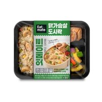 길벗푸드 잇메이트 닭가슴살 도시락 소시지볶음밥 고추맛 & 스팀 오리지널 230g