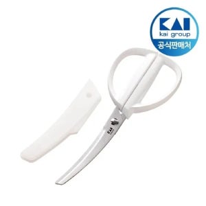 카이지루시 커브형 주방 가위 스텐 고기 이유식 일본 부엌 곡선 식가위 DH-2051