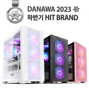 darkFlash DLX21 RGB MESH 강화유리 (화이트)