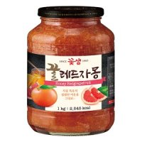 꽃샘 허니레드자몽 1kg/꿀차 꽃차 자몽에이드 자몽시럽 전통차