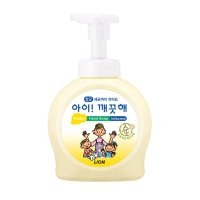 아이깨끗해 항균 폼 핸드 솝 파우더향 490ml