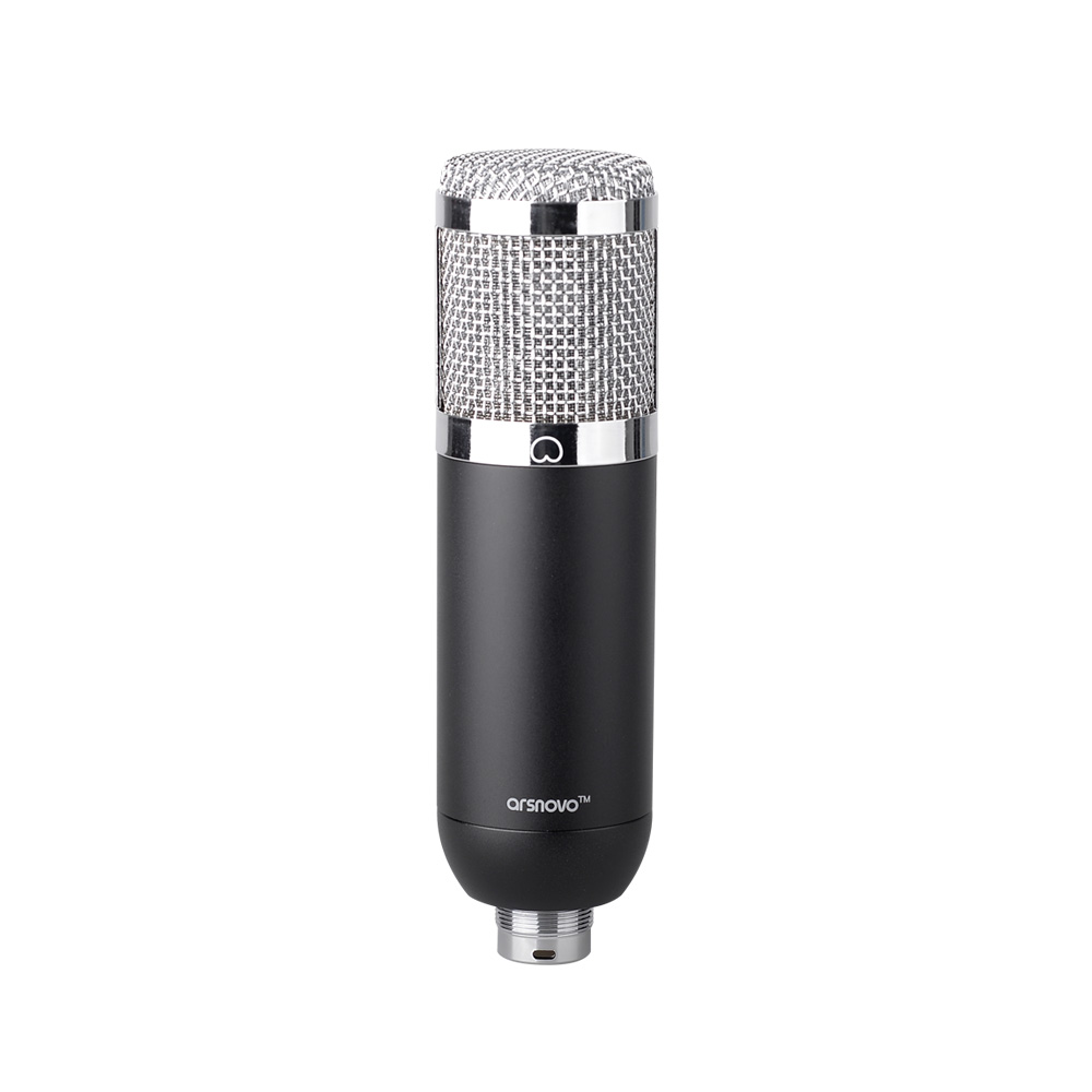 아리스노보 유선 XLR 콘덴서 마이크 300 JTCM300 블랙