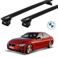 BMW3시리즈 F30 툴레 가로바, 7107윙바에보 블랙, 2012-2018, BMW F30 툴레기본바, BMW3시리즈F30 루프랙, 툴레루프랙, BMW툴레윙바