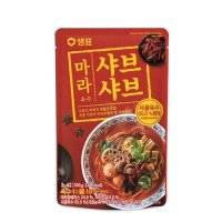 샘표 마라 샤브샤브 육수 200g