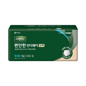 디펜드 25947디펜드 편안한 언더웨어 수퍼 특대형 64매(16x4)