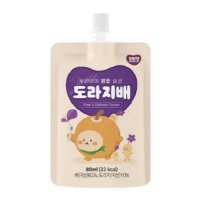 녹색식품 또또맘 우리아이 맑은습관 도라지배 80ml