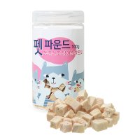 펫파운드 동결건조 닭가슴살 트릿100g