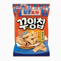 풍전나이스제과 롯데웰푸드 오잉포차 꾸이오잉칩 100g