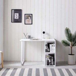 유씨엠 도브 멀티 철제책상 1000+오픈책장