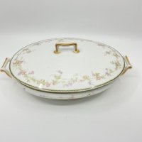 하빌랜드 리모지 타원형 커버 튜린 Haviland Limoges Oval Covered Tureen circa 1900