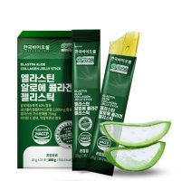 한국바이오셀 엘라스틴 알로에 콜라겐 스틱 20g x 15포