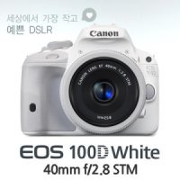 캐논 EOS 100D + 40mm F2.8 STM 단렌즈 [16GB+여행용 가방 포함] k